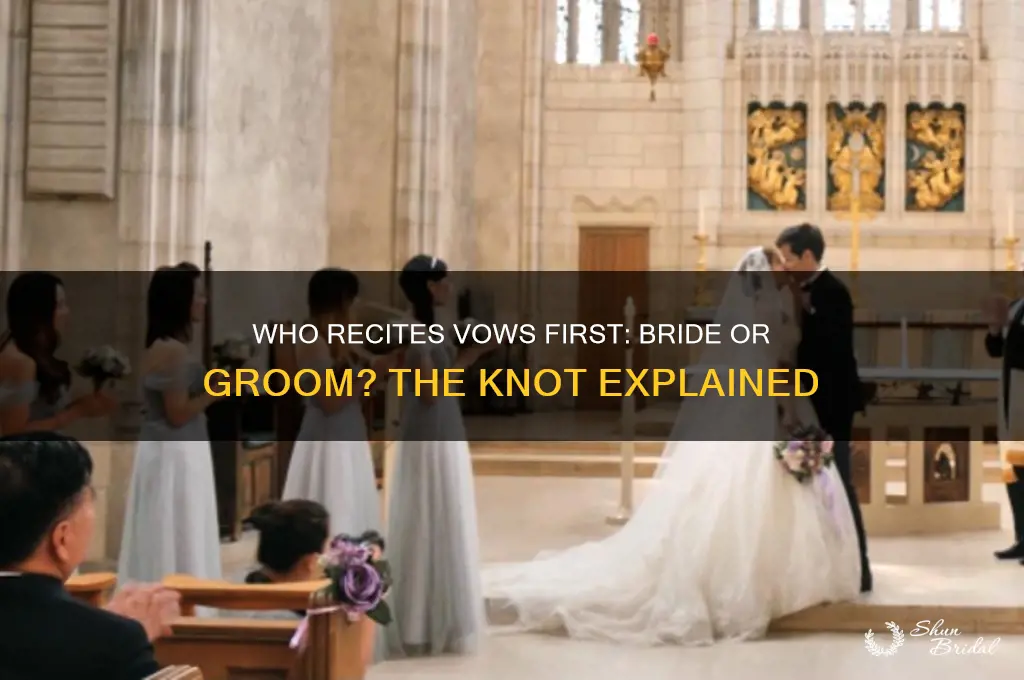 who says vows first the knot