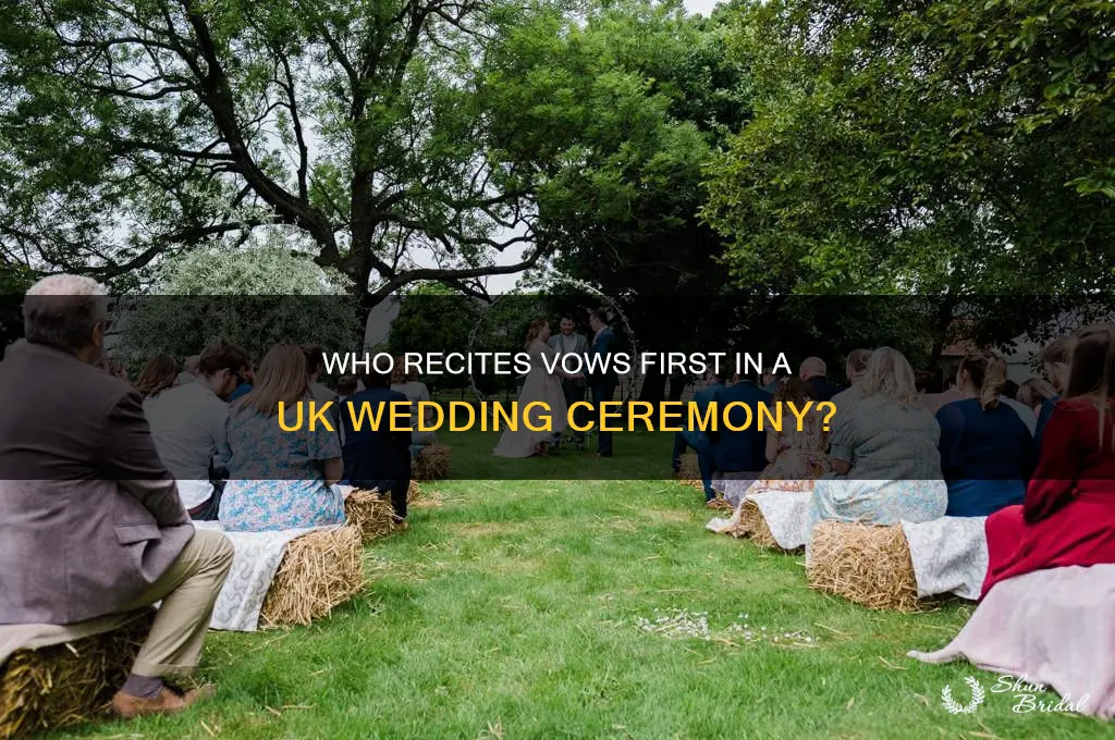 who says vows first uk