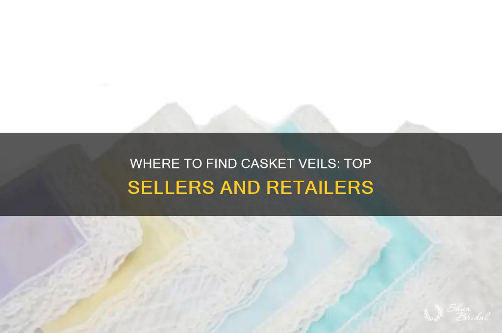 who sells casket veils
