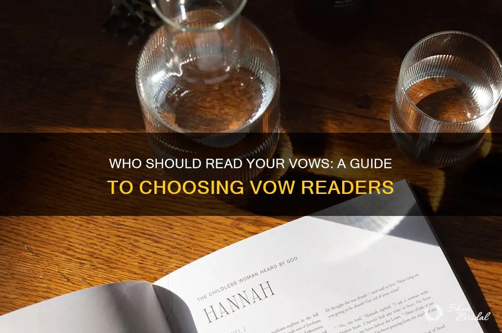 who should read my vows