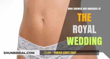 Royal Wedding Wardrobe Malfunction: Who Exposed Her Undergarments?