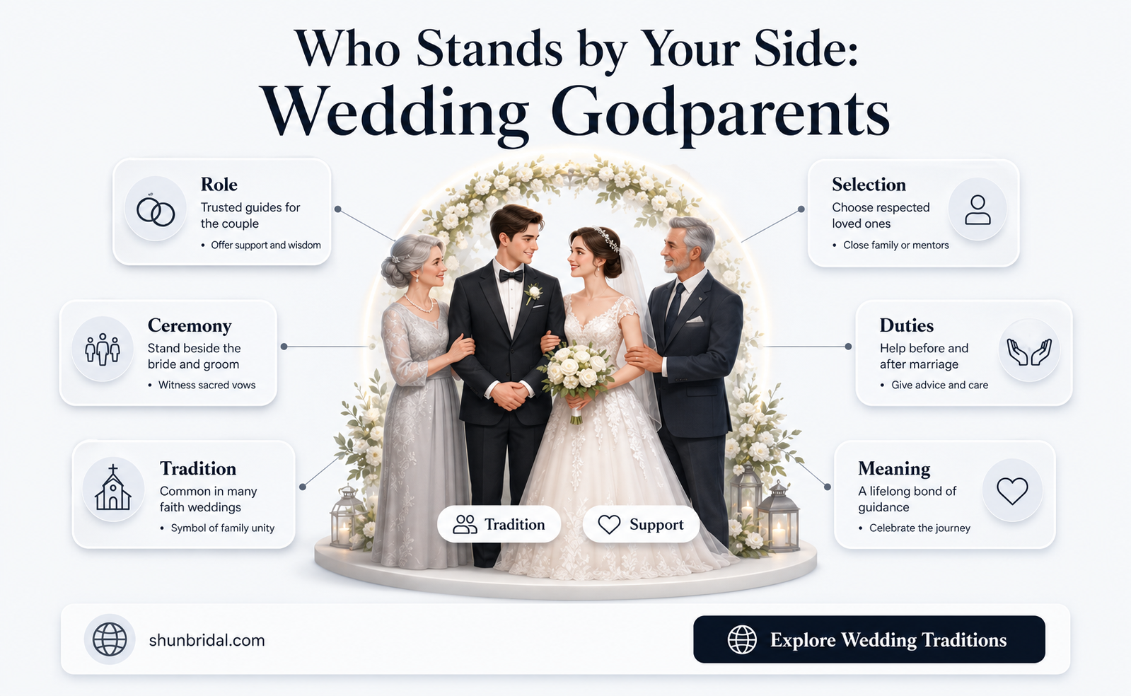 are the best man the god parents in a wedding