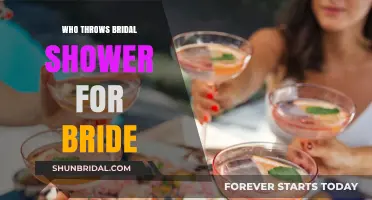 Who Throws a Bridal Shower for the Bride?