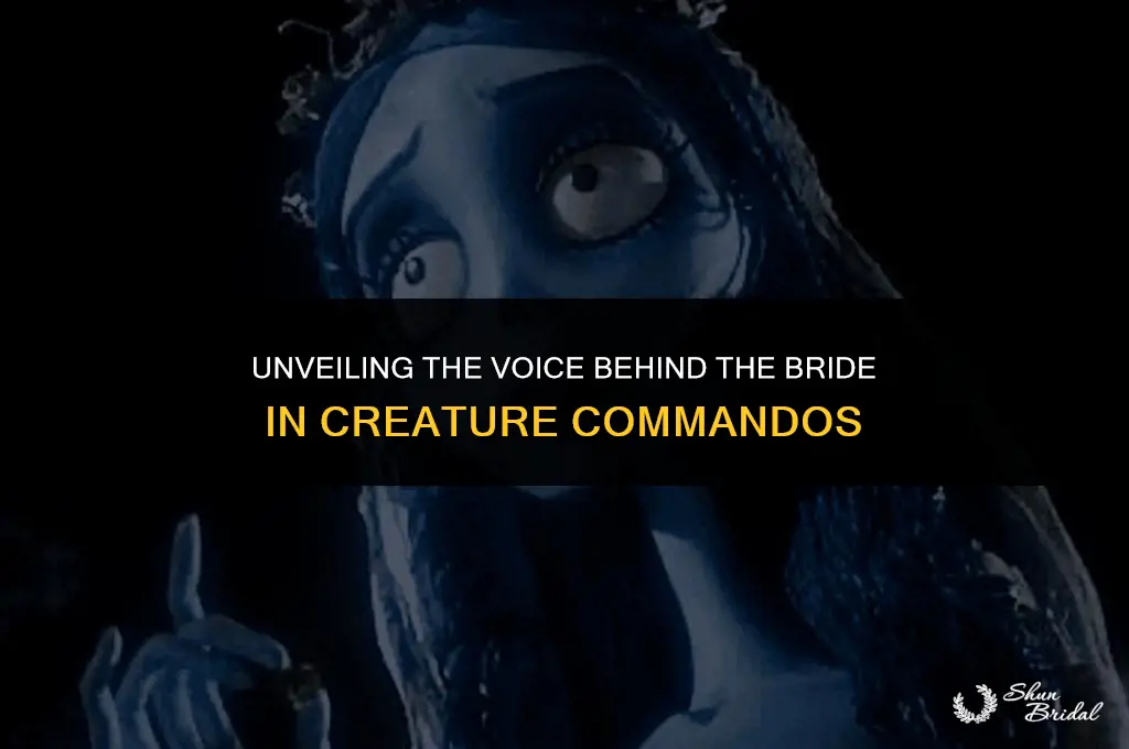 who voices the bride in creature commandos