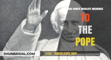 Who Vowed Absolute Obedience to the Pope? Unveiling Historical Allegiances