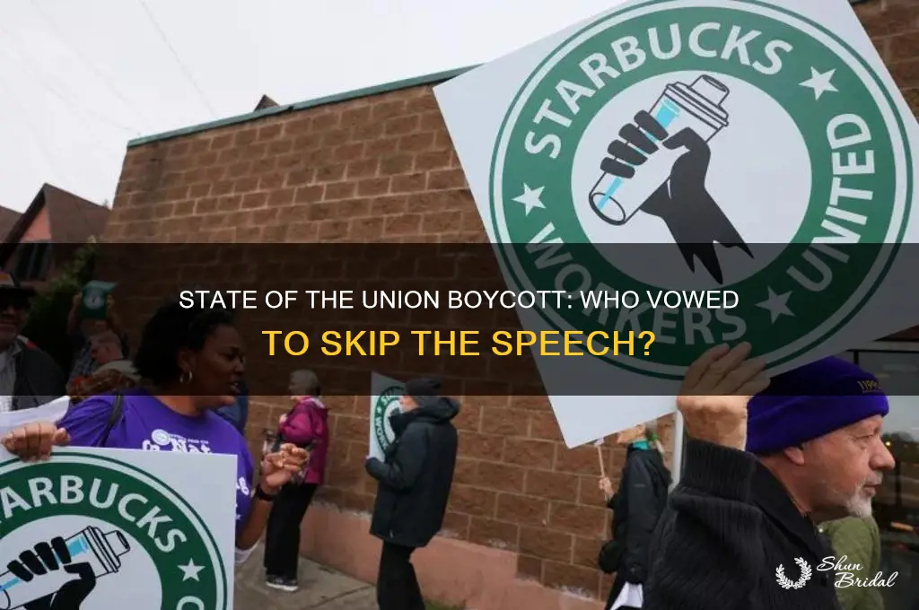who vowed to boycott state of the union