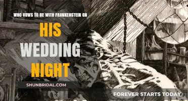 Who Vows to Stand by Frankenstein on His Wedding Night?