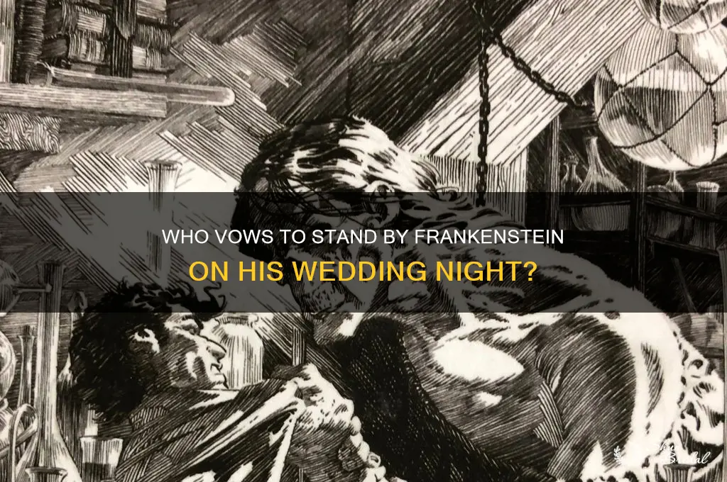 who vows to be with frankenstein on his wedding night