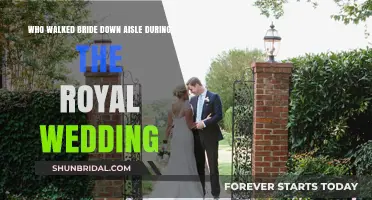 Royal Wedding Tradition: Who Escorted the Bride Down the Aisle?