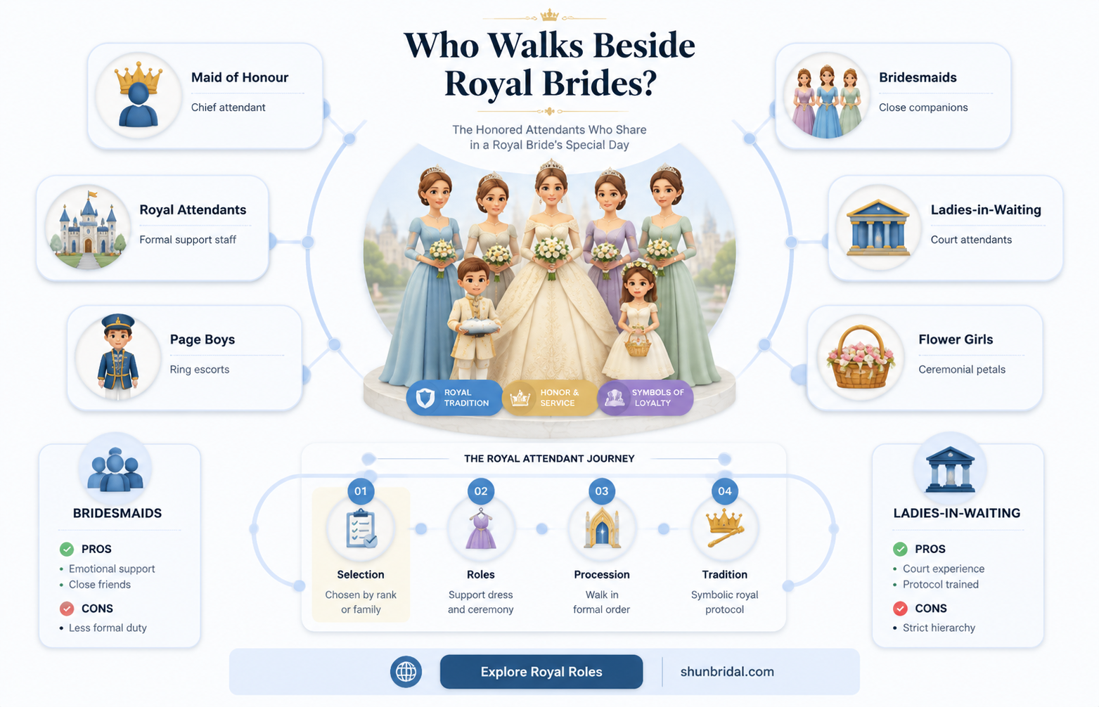 are there bridesmaids at the royal wedding