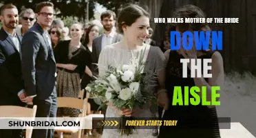 Who Walks Mother of the Bride Down the Aisle?