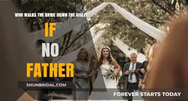 Who Walks the Bride Down the Aisle if No Father?
