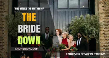 Who Walks the Mother of the Bride Down the Aisle?
