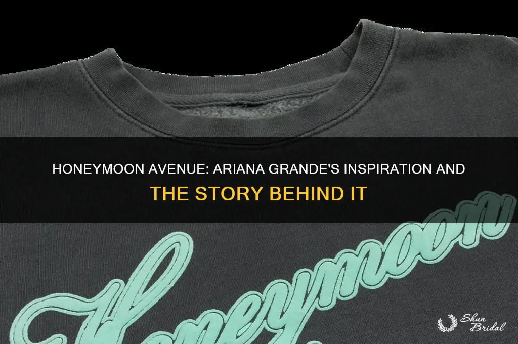 who was ariana grande honeymoon avenue for