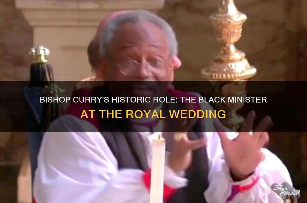 who was black minister in royal wedding