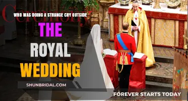 Unveiling the Mystery: Who Cried Strangely Outside the Royal Wedding?