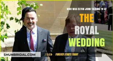 Elton John's Royal Wedding Conversation: Unveiling the Mystery Guest
