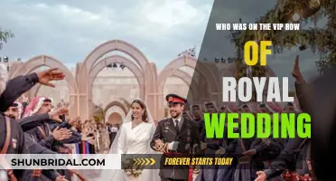 Royal Wedding VIP Row: Celebrities, Royals, and Dignitaries in Attendance