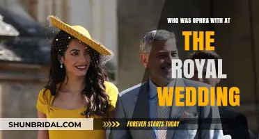 Oprah's Royal Wedding Companion: Unveiling Her Surprising Plus-One Choice