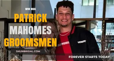 Patrick Mahomes' Wedding Party: Who Stood as His Groomsmen?