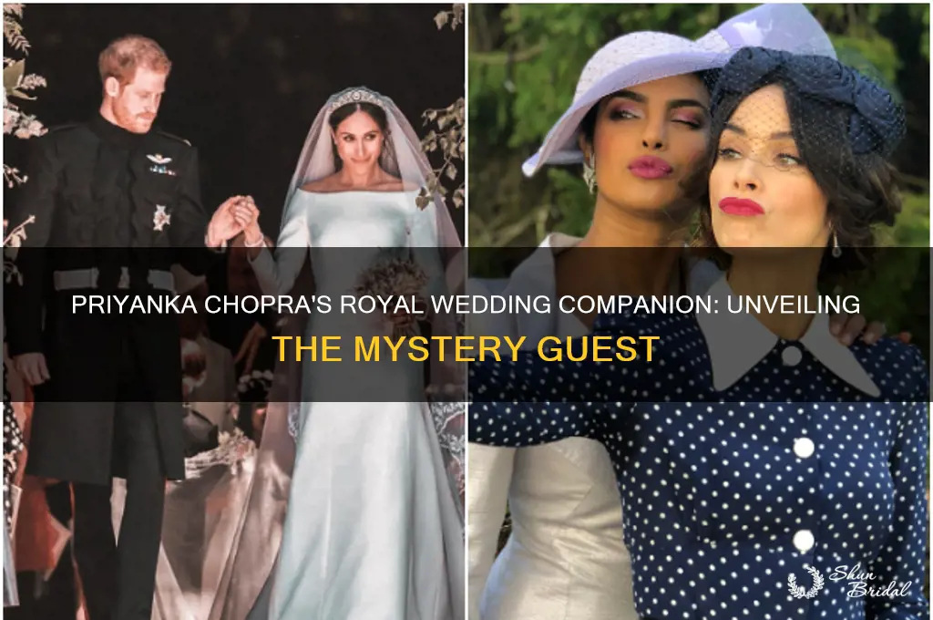 who was priyanka chopra wit at the royal wedding
