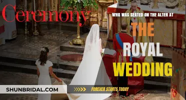 Royal Wedding Mystery: Who Sat on the Altar?