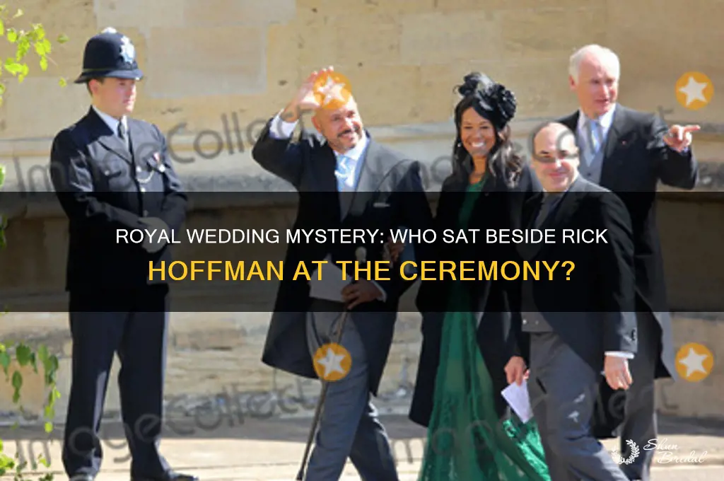 who was sitting beside rick hoffman at royal wedding