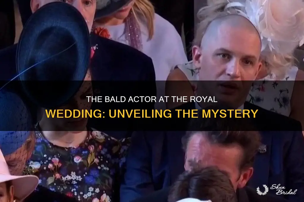 who was the bald actor at the royal wedding