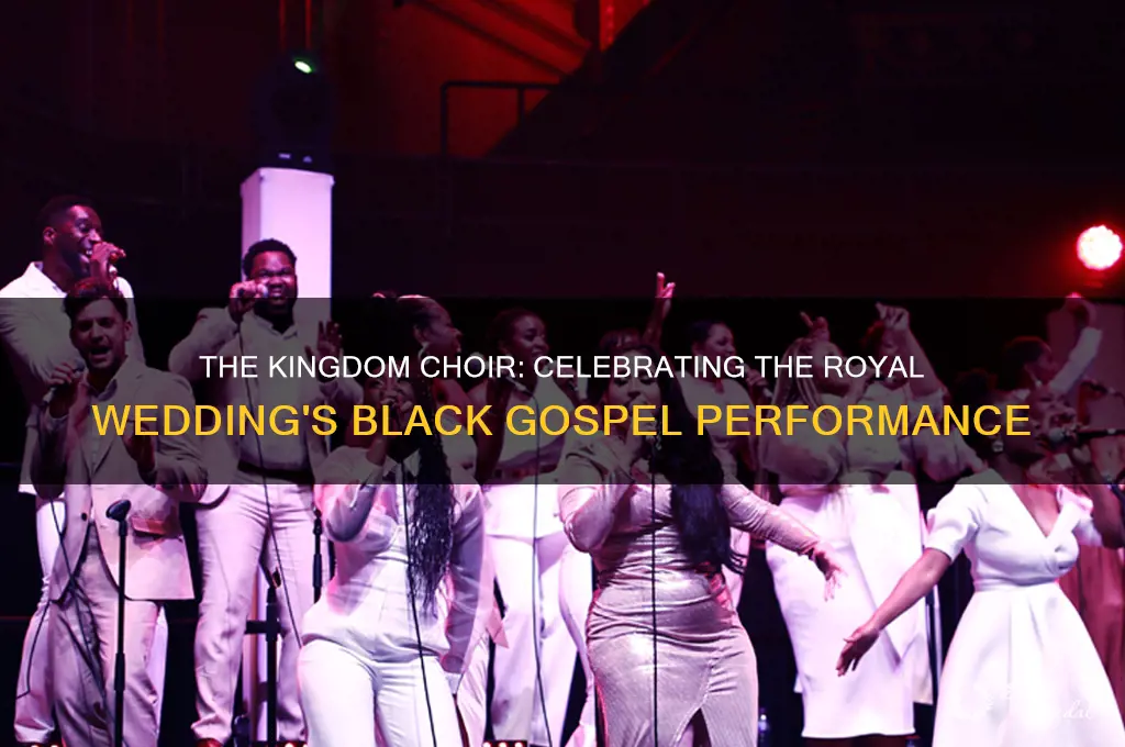 who was the black choir at the royal wedding