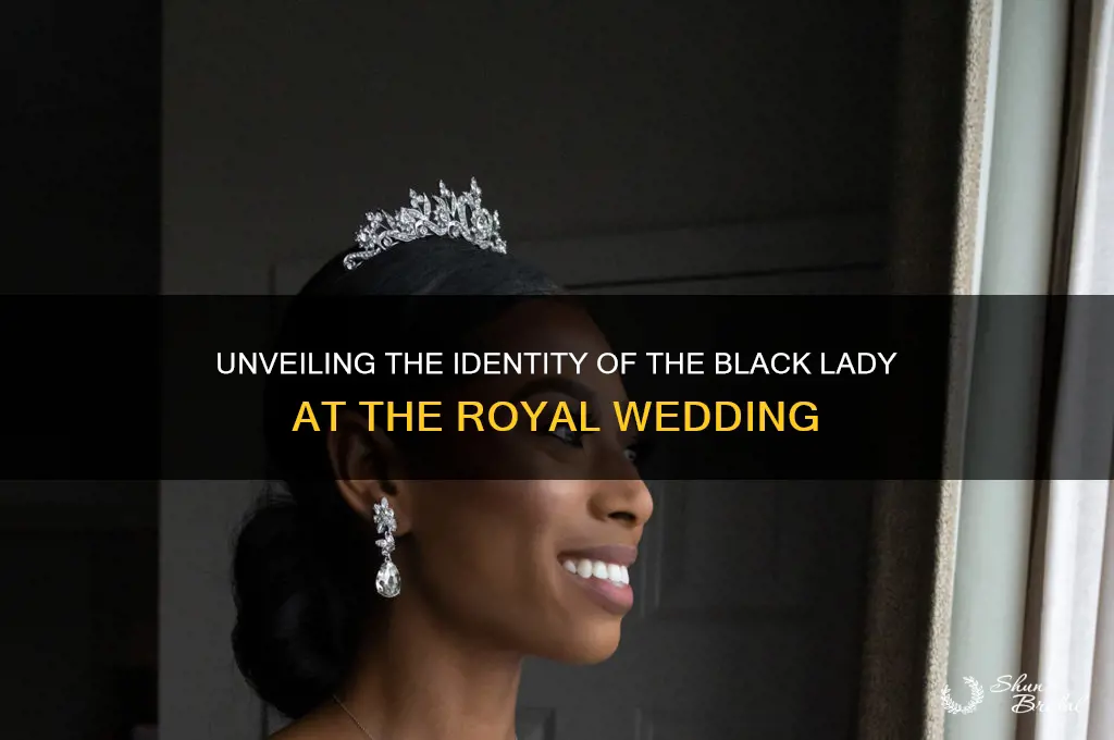 who was the black lady in the royal wedding