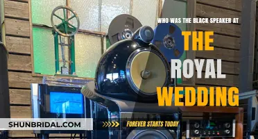 The Royal Wedding's Black Speaker: Unveiling the Inspiring Figure