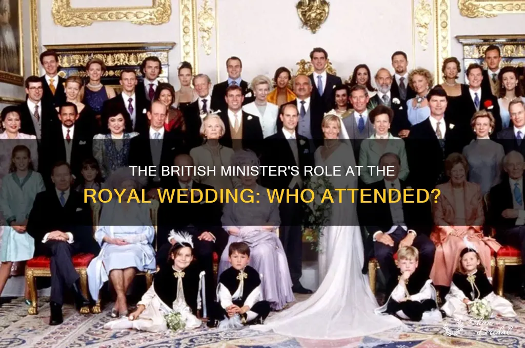 who was the british minister at the royal wedding