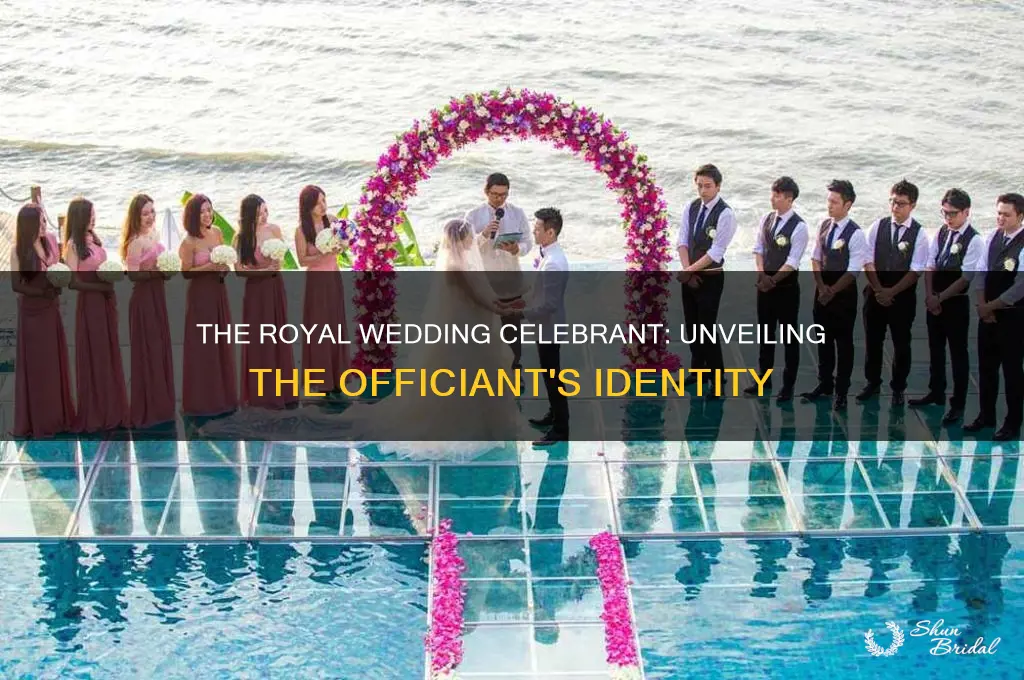 who was the celebrant at the royal wedding
