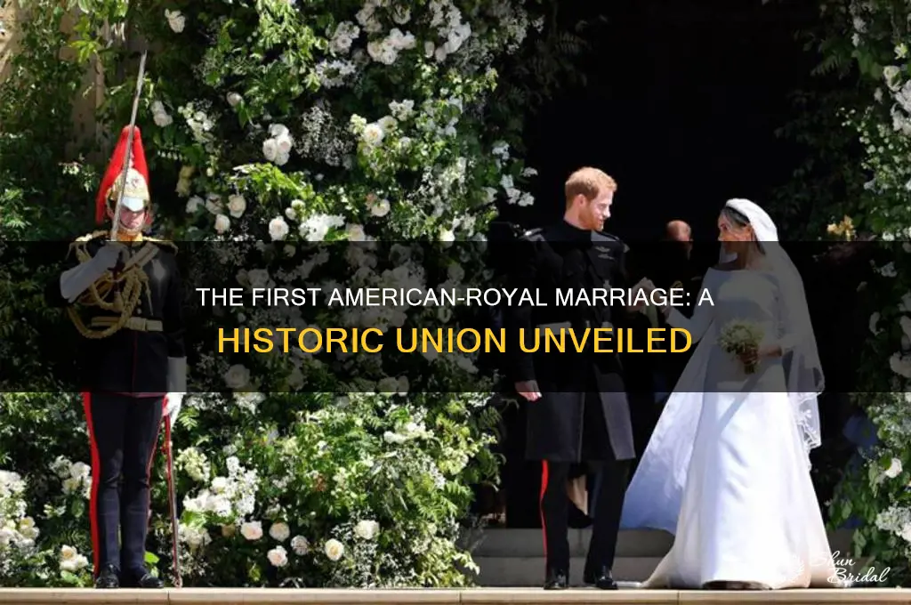 who was the first american to wed a royal