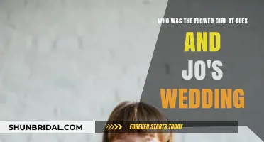 The Adorable Flower Girl at Alex and Jo's Wedding Revealed