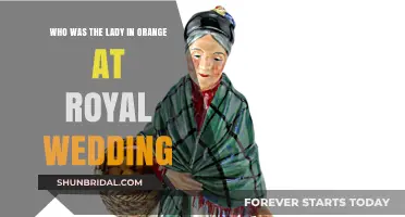 The Lady in Orange: Unveiling the Mystery at the Royal Wedding