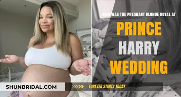 Pregnant Blonde Royal at Prince Harry's Wedding: Unveiling the Mystery