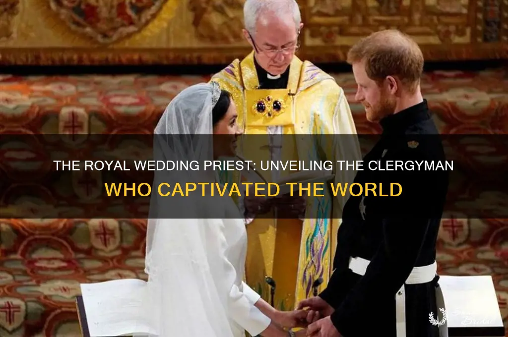 who was the priest who spoke at the royal wedding