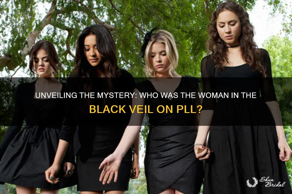 who was the woman in the black veil pll