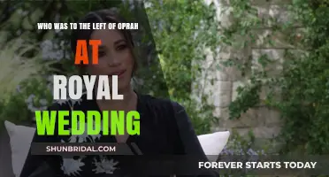 Oprah's Royal Wedding Companion: Unveiling the Mystery Guest to Her Left