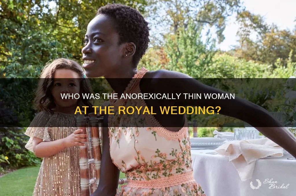 who was women looked anexocic at royal wedding