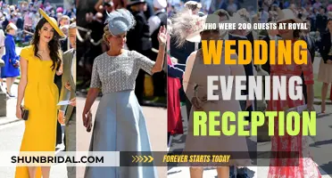 Royal Wedding Evening Reception: Unveiling the Exclusive 200-Guest List