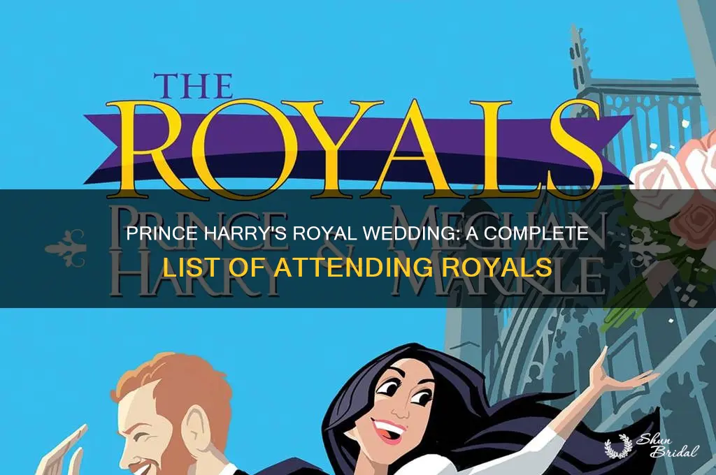 who were all the royals at pricne harry