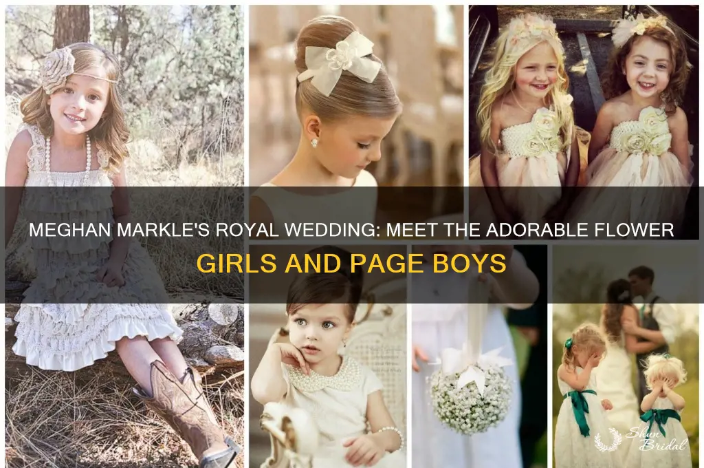 who were flower girls and page boys at meghan