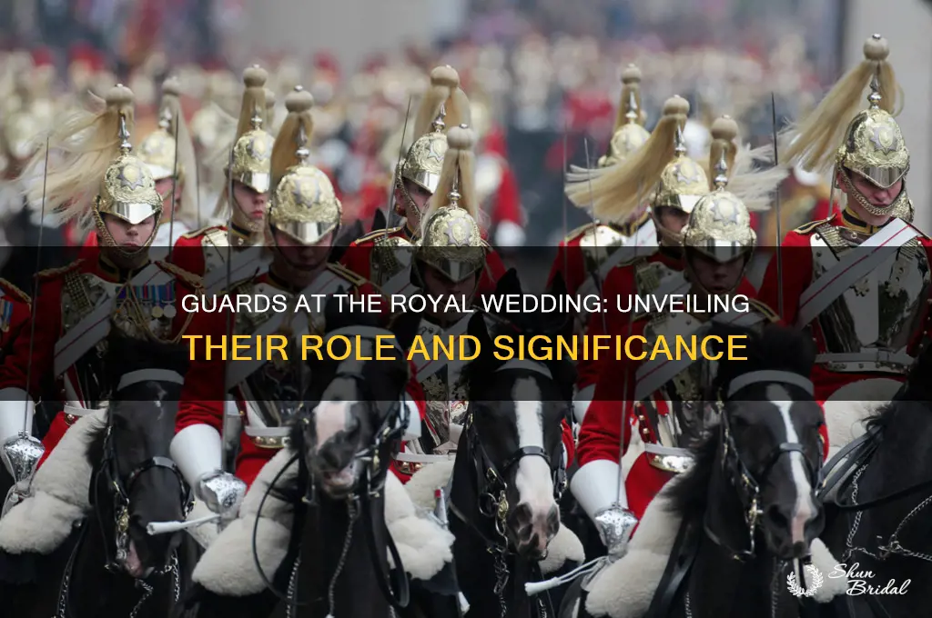 who were guards royal wedding