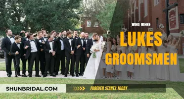 Luke's Groomsmen: Unveiling the Close Friends by His Side