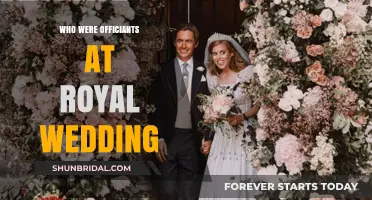 Royal Wedding Officiants: Unveiling the Sacred Leaders Behind the Ceremony
