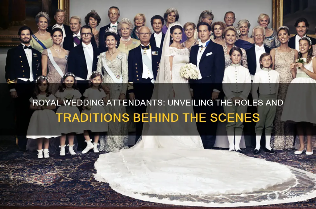 who were royal wedding attendants