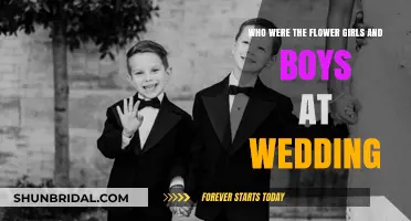 Who Were the Flower Girls and Boys at the Wedding?