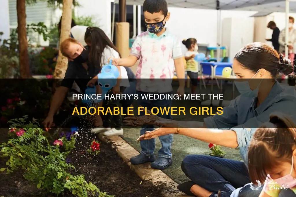 who were the flower girls in prince harry